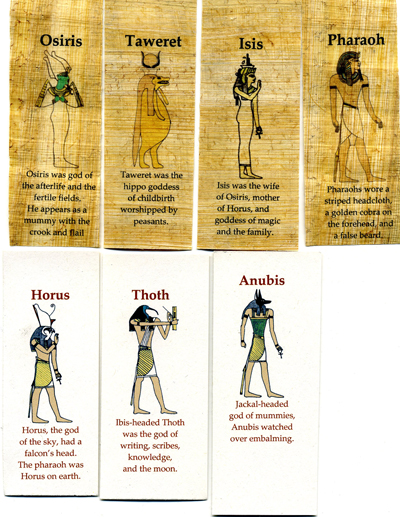 egypt bookmarks